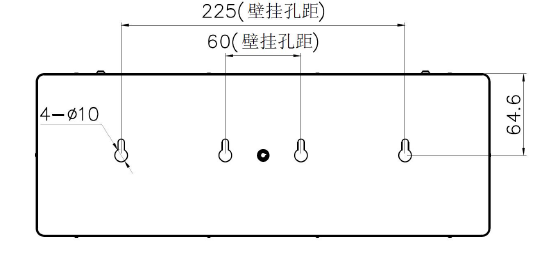 文件:J-BLJC-1LEⅡ0.5W-12Z1ZA 集电中型单面左向标志灯 尺寸3.png