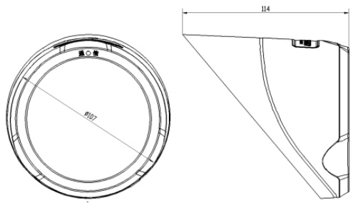 文件:J-ZM-ACZ-5W-A59BDL 壁挂IP65照明灯 尺寸1.jpg