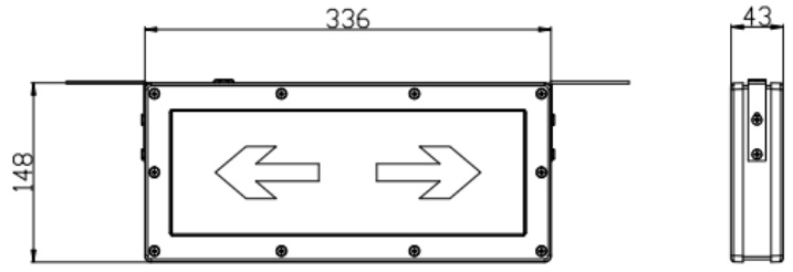 文件:J-BLJC-1OEⅠ0.5W-12D2A 集电吊装IP67小型单面出口标志灯 尺寸.jpg
