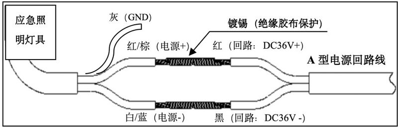 文件:J-ZFZC-E8W-17X6LA 自电IP65面包灯 接线.jpg