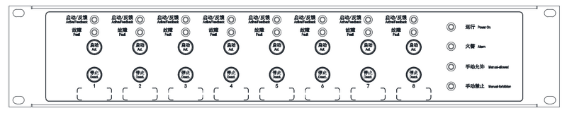 文件:JB-TG-JBF-21SF-C 火灾报警控制器 消防联动控制器 多线面板图1.png