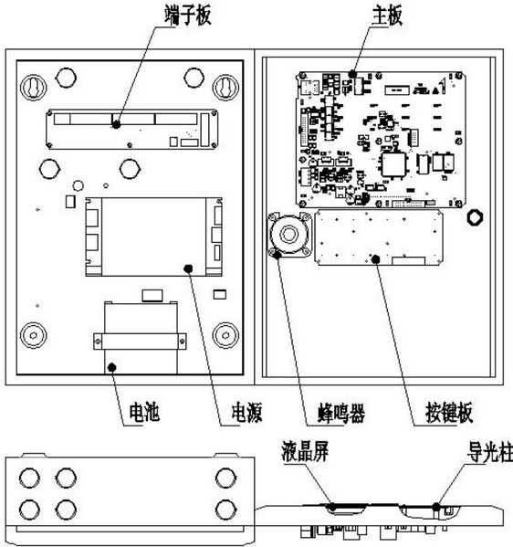 文件:JBF-TD802用户信息传输装置 系统组成.jpg