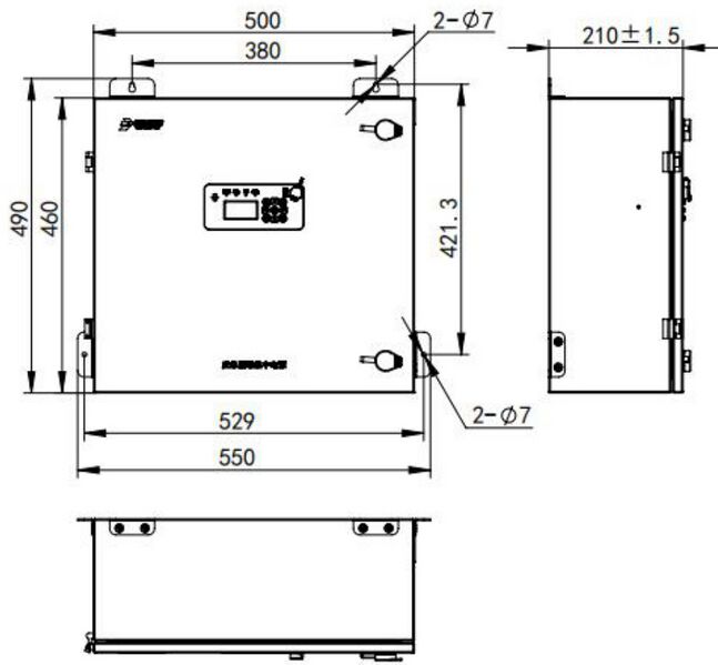 文件:J-D-0.5KVA-02P 500W应急照明集中电源 尺寸2.jpg