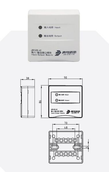 文件:JBF62D-42输入、输出接口模块外观尺寸.jpg