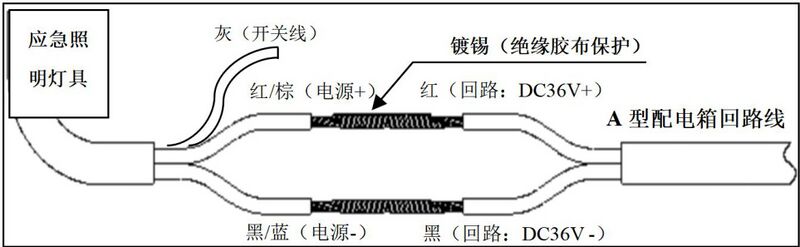 文件:J-ZFZC-E5W-17Q5LA 自电嵌顶照明灯 接线.jpg