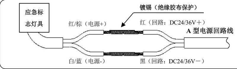 文件:J-BLJC-1LEⅡ0.5W-12Z1ZA 集电中型单面左向标志灯 接线.jpg