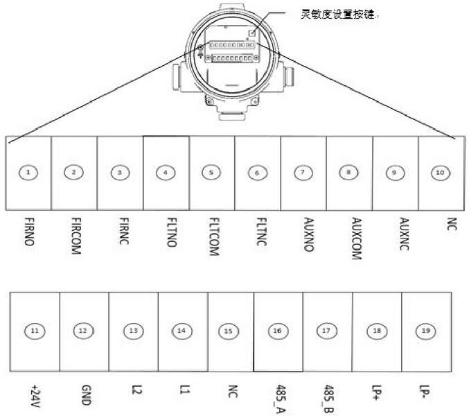文件:JTG-H-JBF4384-Ex点型红外火焰探测器 图1.jpg