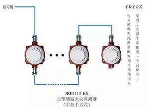 JTW-ZD-JBF4113-Ex防爆点型光电感温火灾探测器（隔爆型）接线图-手拉手